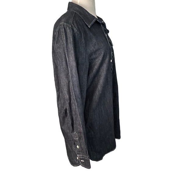 Lauren Ralph Lauren Jean tunic medium - Picture 2 of 6